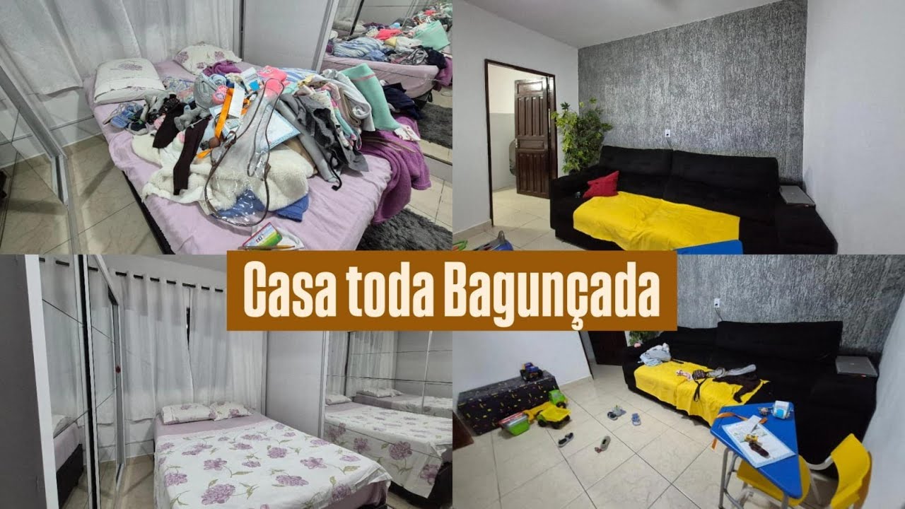 DONA DE CASA NÃO PARA😅 / LIMPANDO A CASA TODA / LAVEI AS TOALHAS