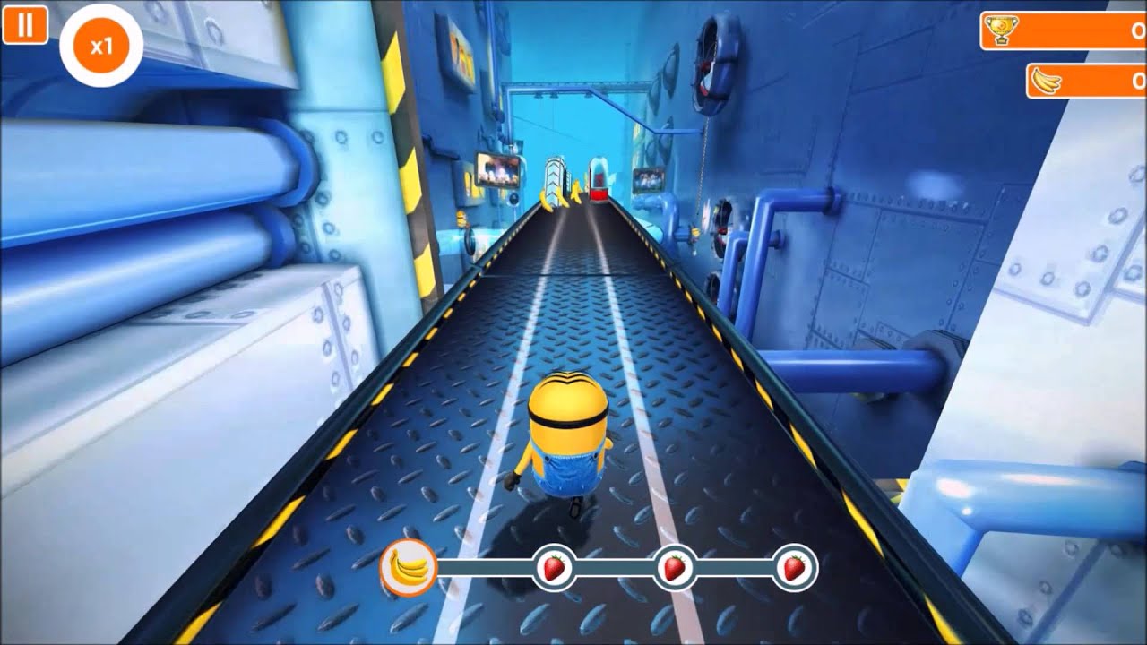 Despicable Me: Minion Rush - Intro & Gru's Lab Gameplay