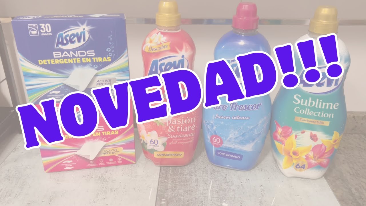 ✅NOVEDADES ASEVI!!! Impresionada con estas tiras de Detergente y su olor😍