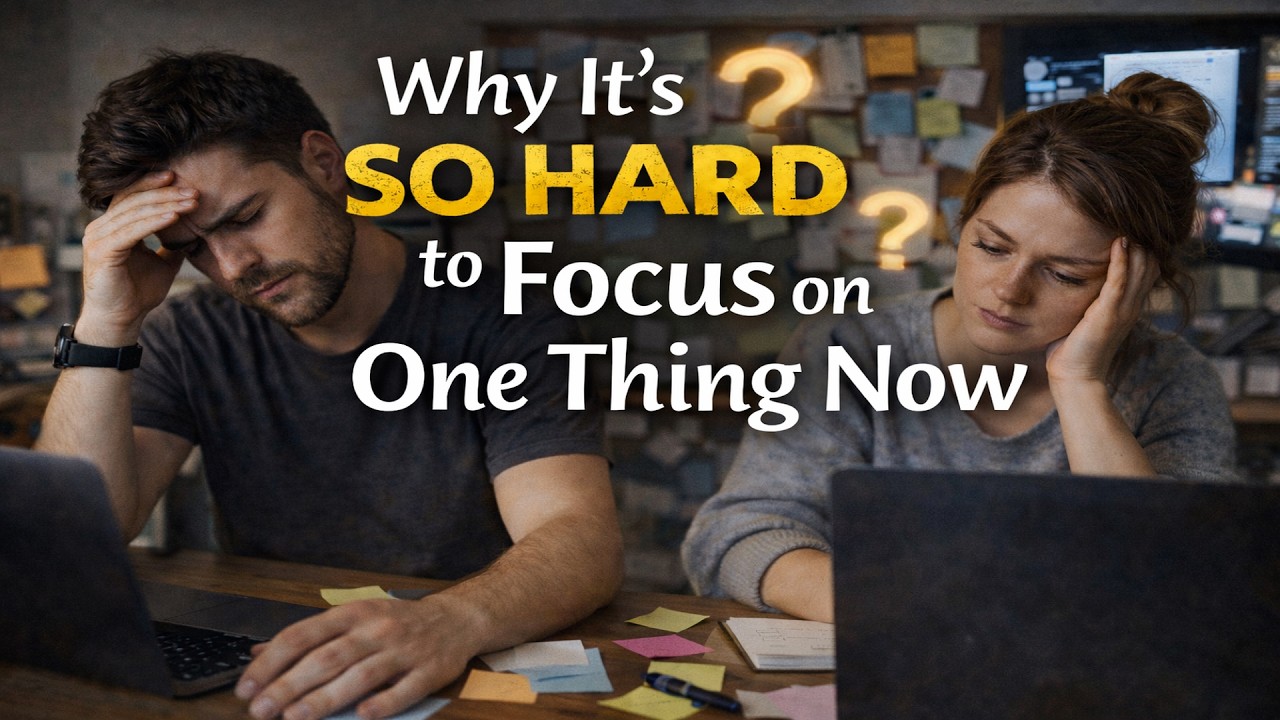 Why It’s Harder Than Ever to Focus on One Thing