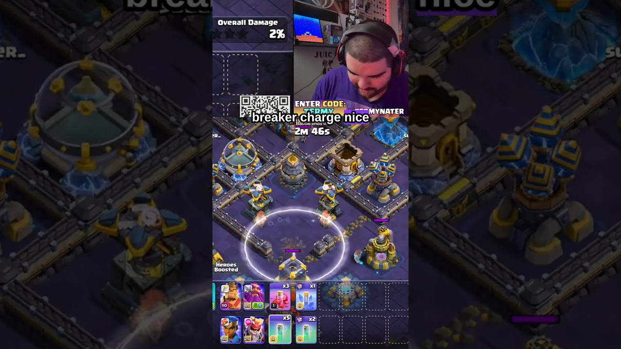 Super Wall Breakers are BROKEN With Angry Spell! (Clash Of Clans)