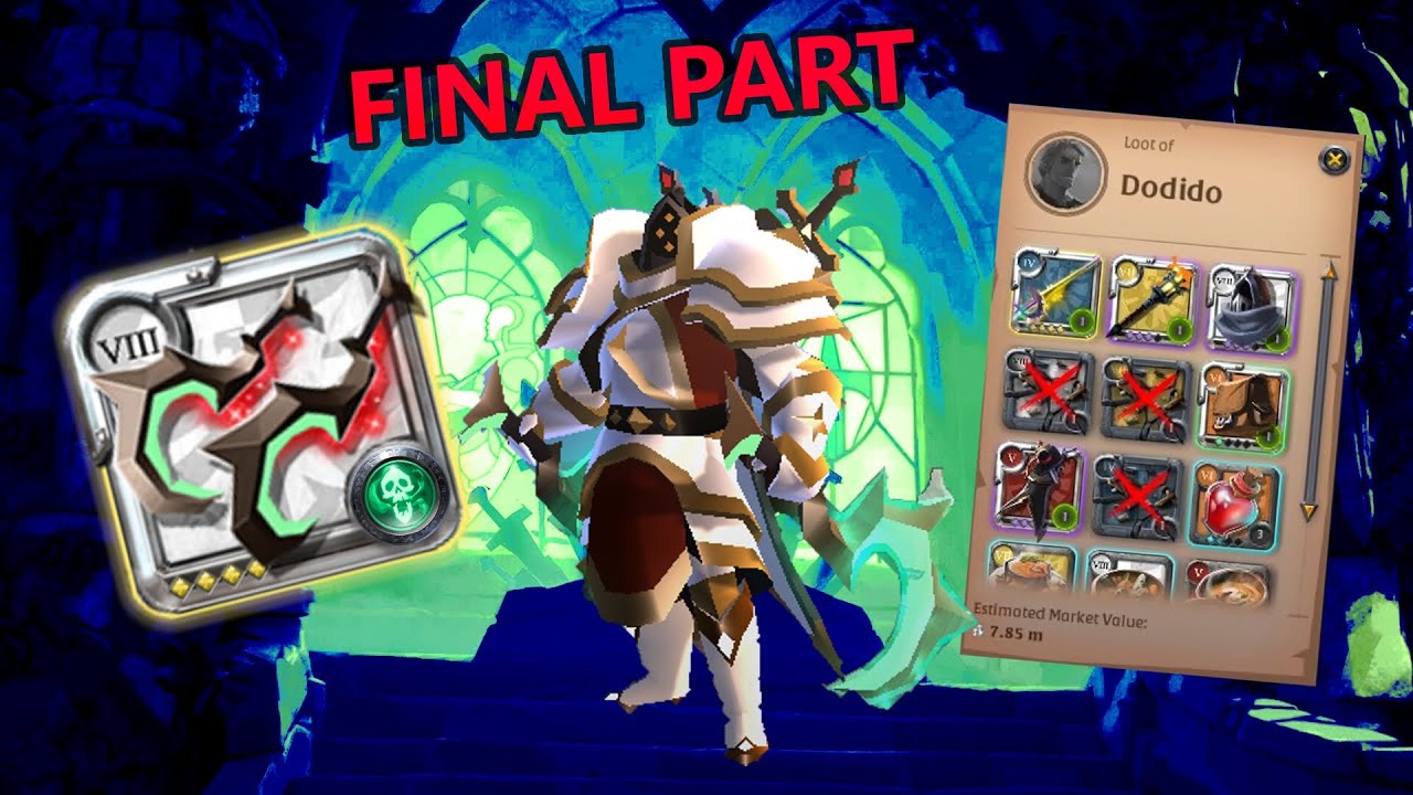 ZERO TO 8.4 ON A NEW CHARACTER || FINAL PART || 8.3 KILL || PVP || MISTS || ALBION ||