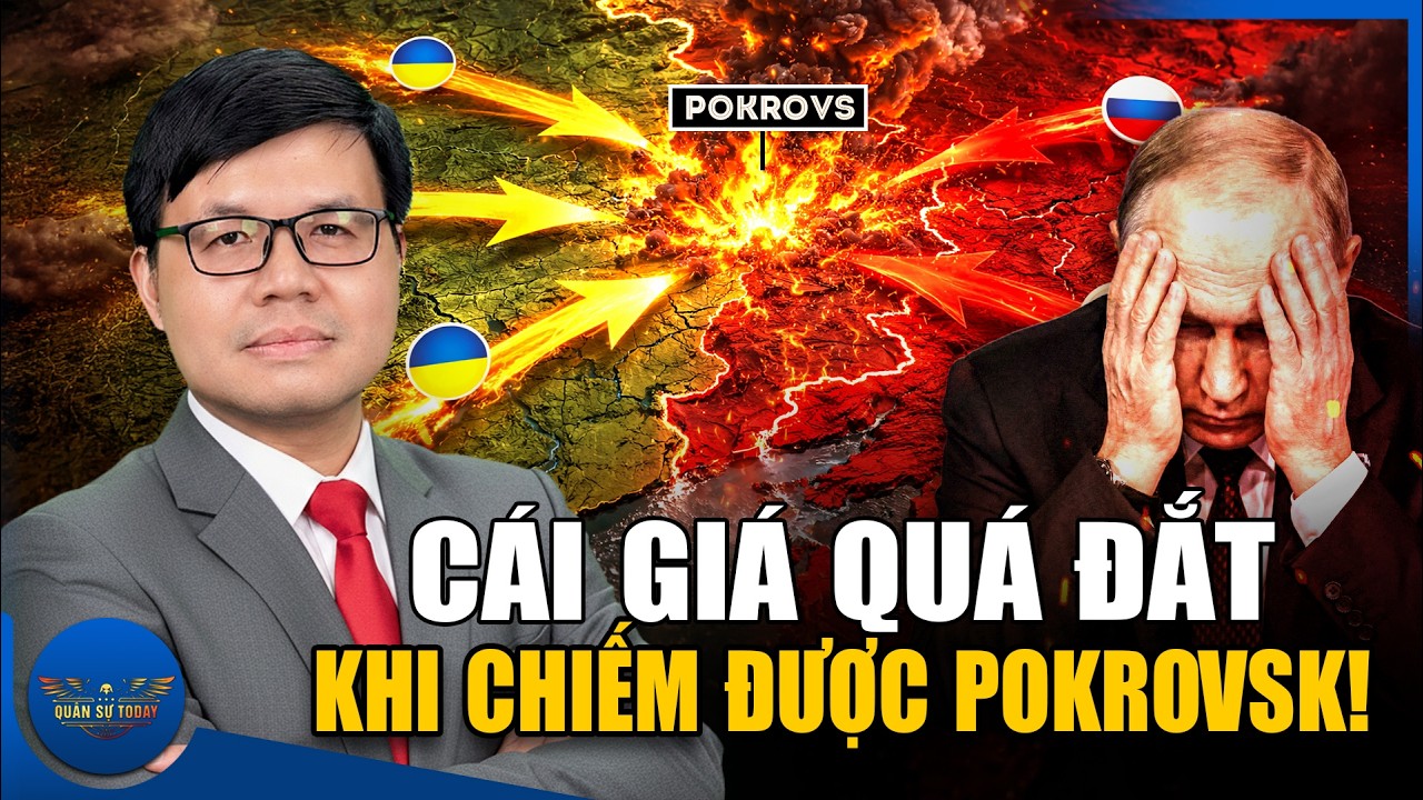 Pokrovsk Sụp Đổ – Moscow Trả Giá Bằng Hàng Chục Nghìn Quân!