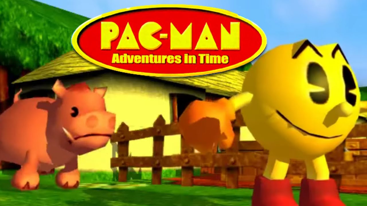 PAC-MAN: ADVENTURES IN TIME - Full Game (100%, All Secret Levels)