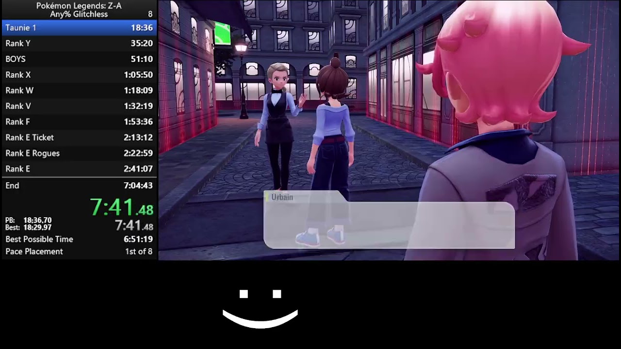 Pokémon Legends: Z-A Any% Glitchless in 6:58:58