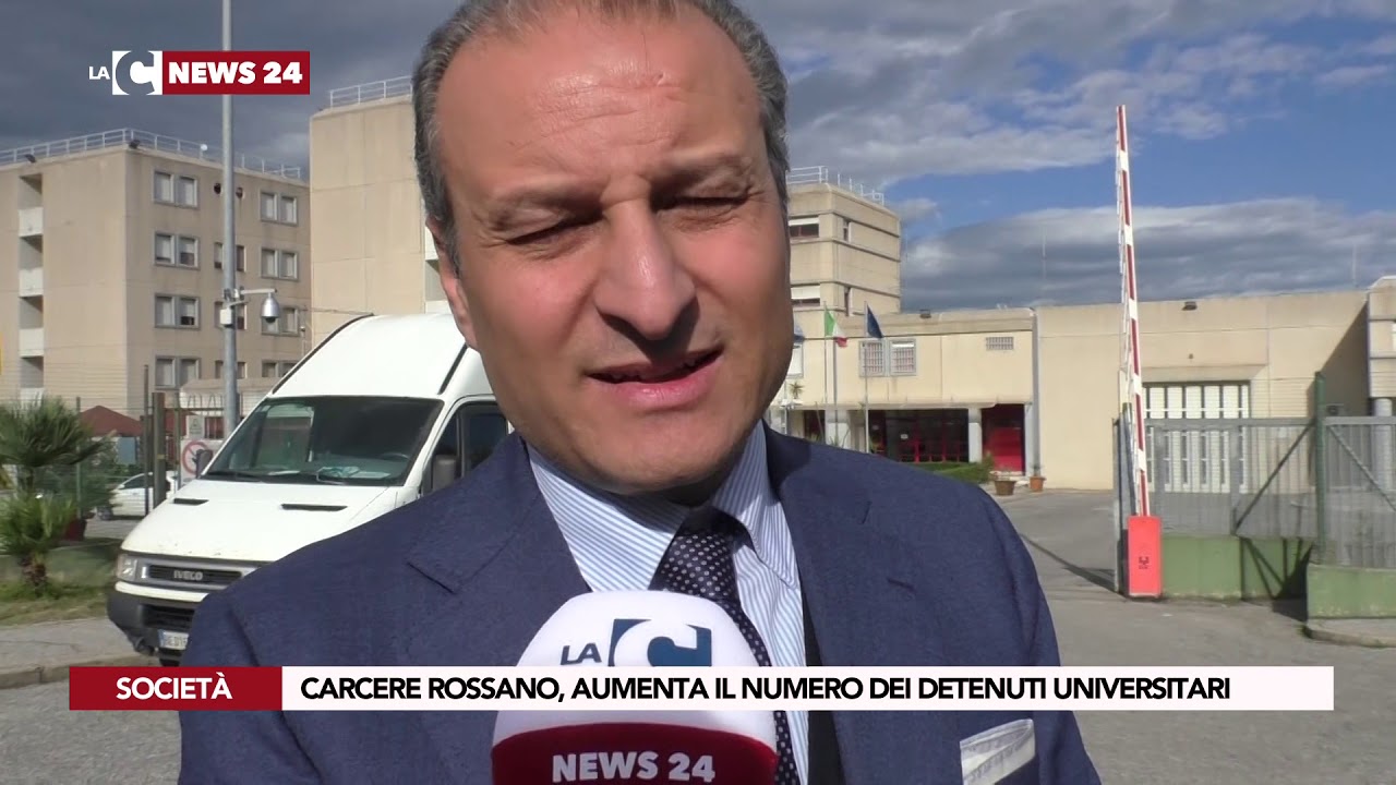 CARCERE ROSSANO, AUMENTA IL NUMERO DEI DETENUTI UNIVERSITARI