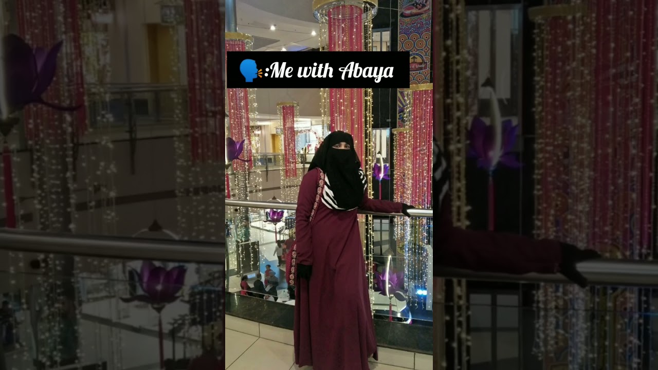 The Ghost in me without Abaya hehehehe #hoortalk #abaya #hijab