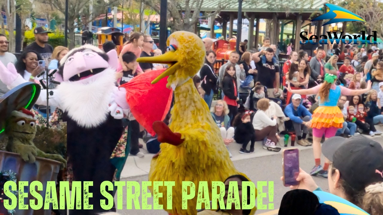 Elmo's Big Party Parade at SeaWorld Orlando | Sesame Street 4K Full Show