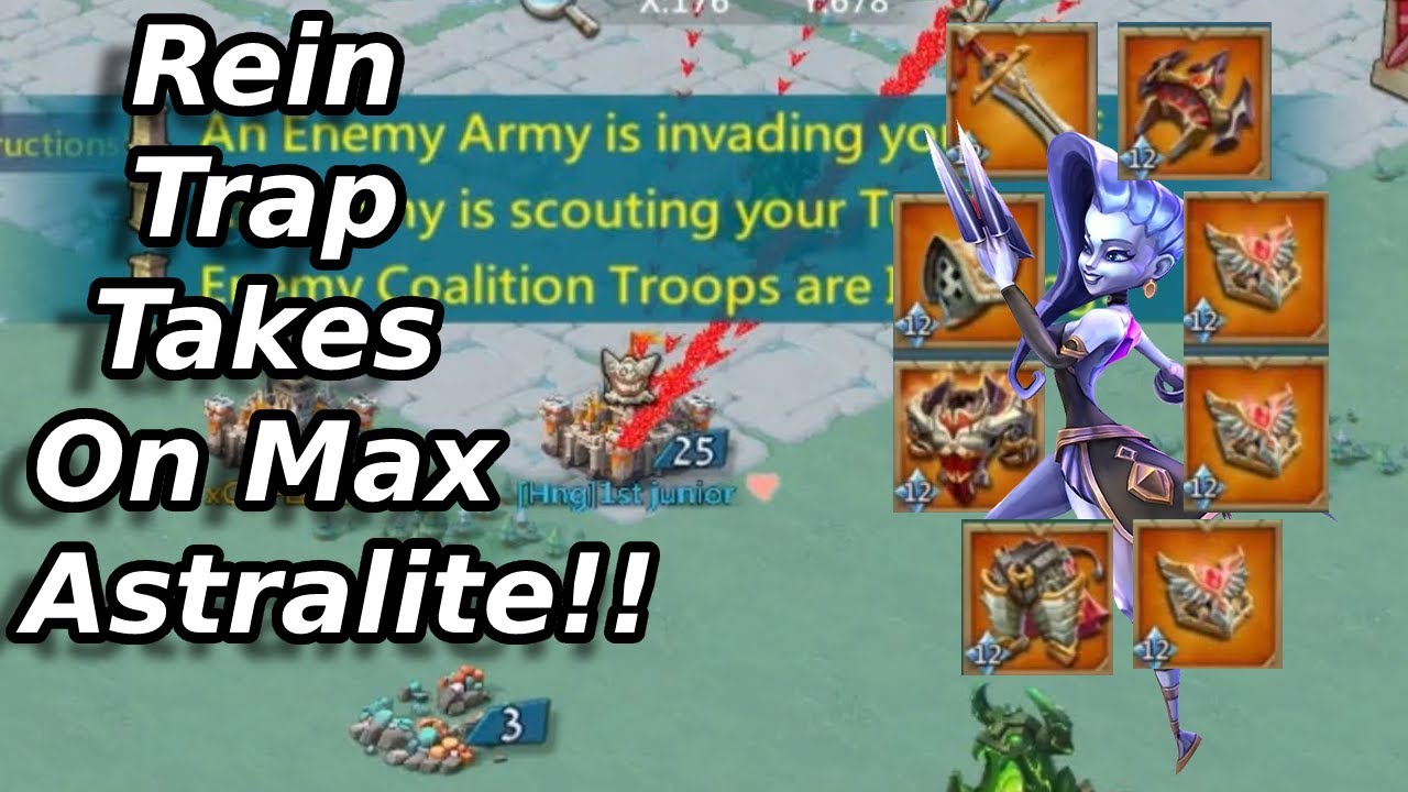 Rally Trap Shows Everyone How To Make A Triple Rally Look Easy! Titans are Astounded! Lords Mobile.