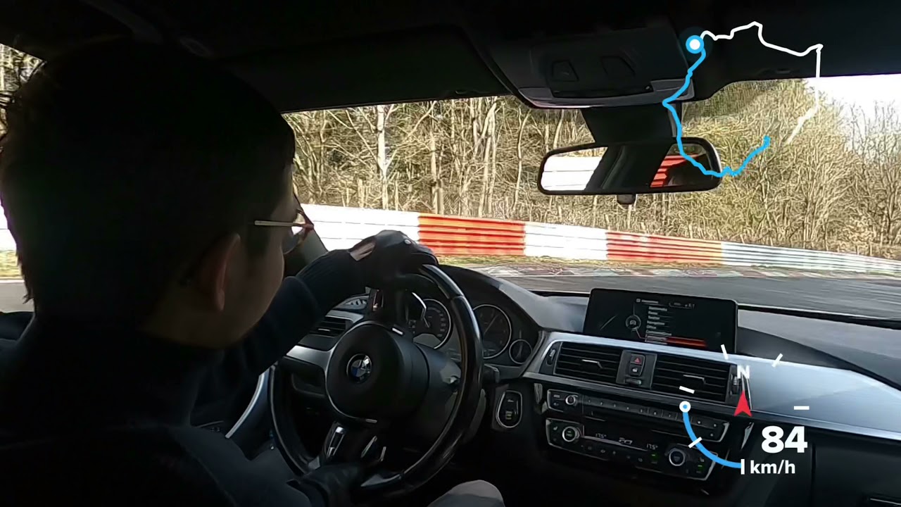 Nordschleife 28.03.2021 BMW F31 325d BTG 9:08min