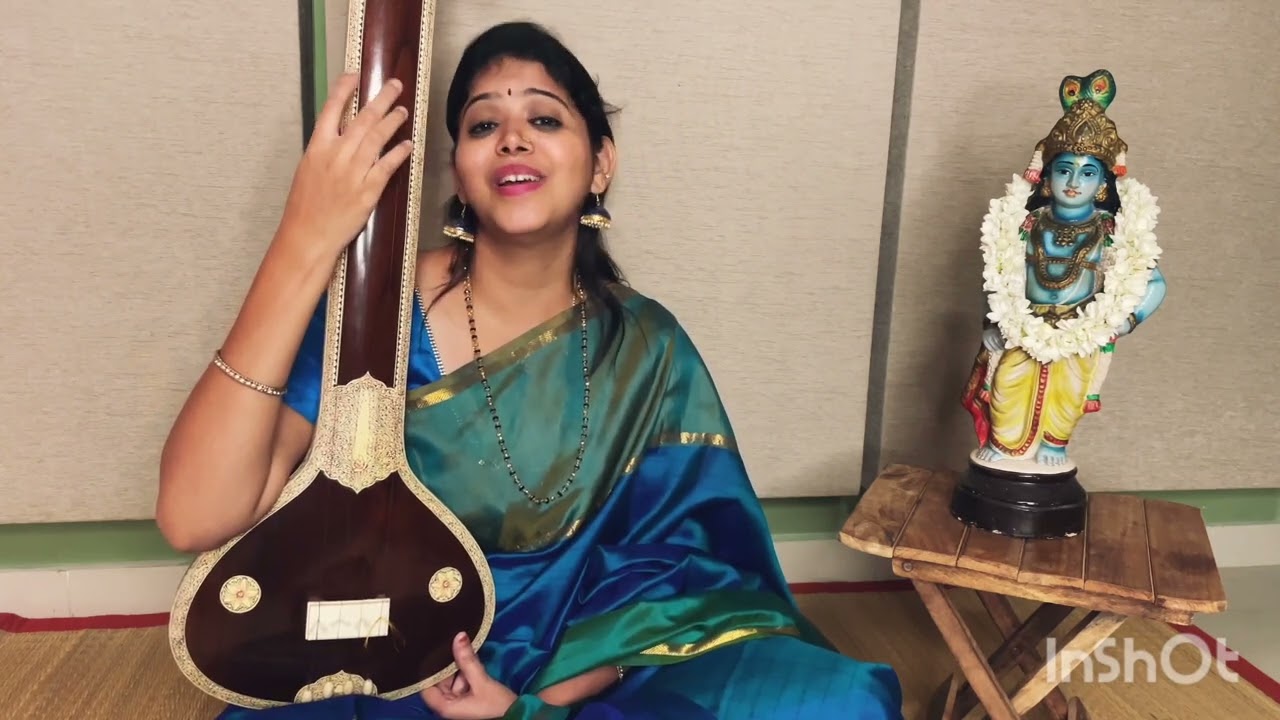 Bhajare Yadunatham | Abinaya Shenbagaraj | Krishna Janmashtami song