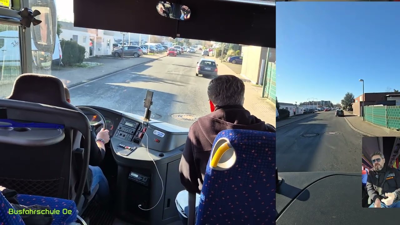 Fahrschul Bus Prüfung Simulation mit Mehmet Oe und Önder