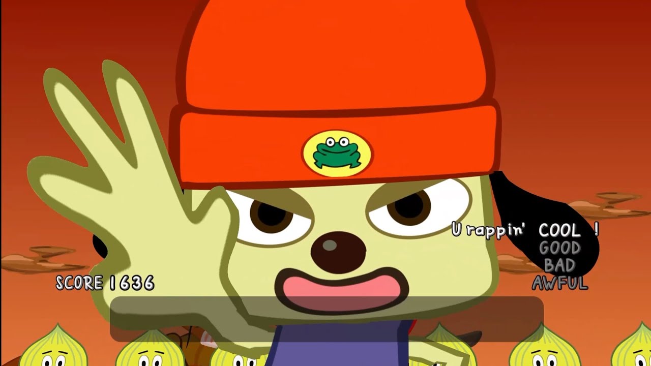 Parappa The Rapper stage 1 cool mode 