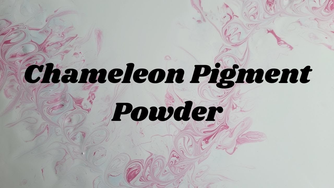 95. Chameleon Pigment Powder Dutch Pour