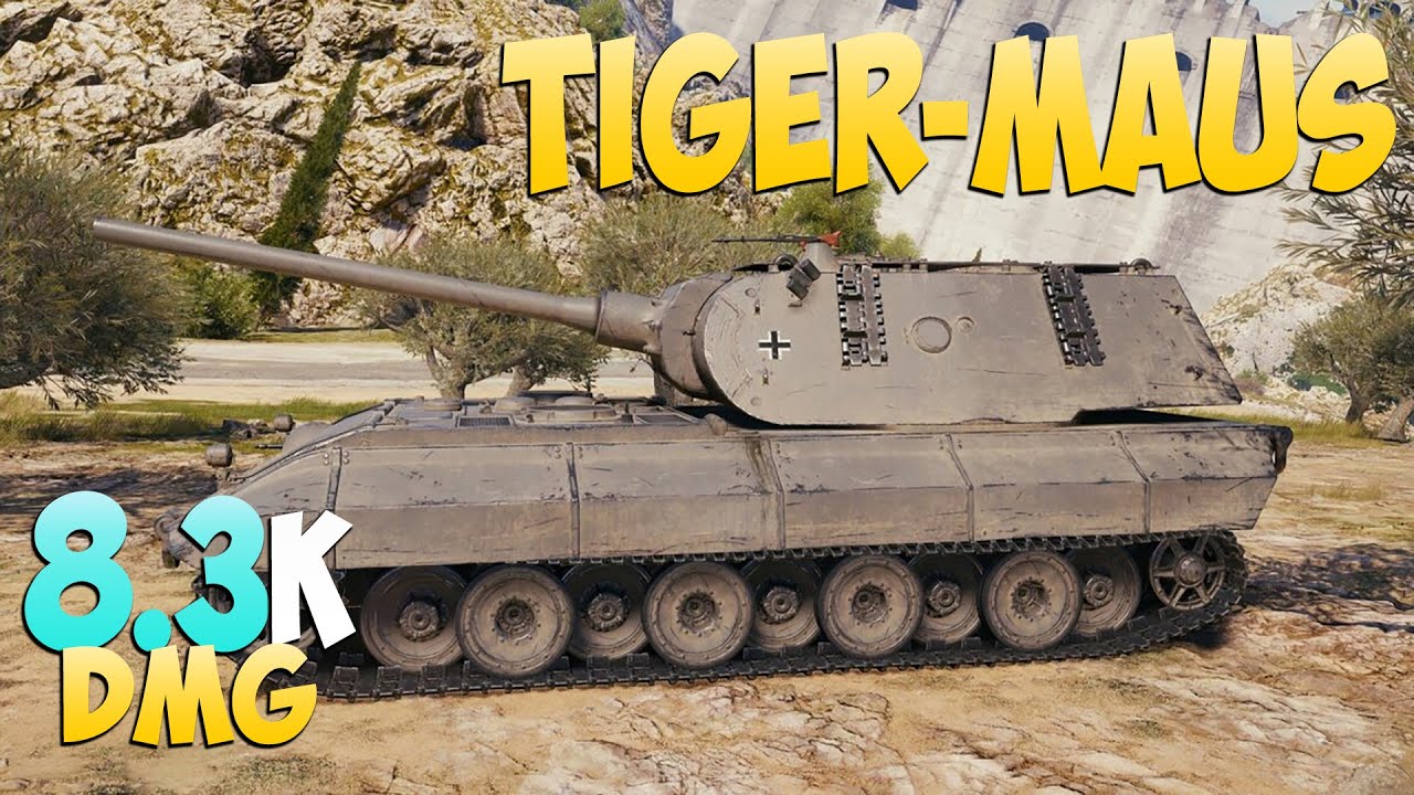 Tiger-Maus - 6 Kills 8.3K DMG - Мясистый! - Мир Танков