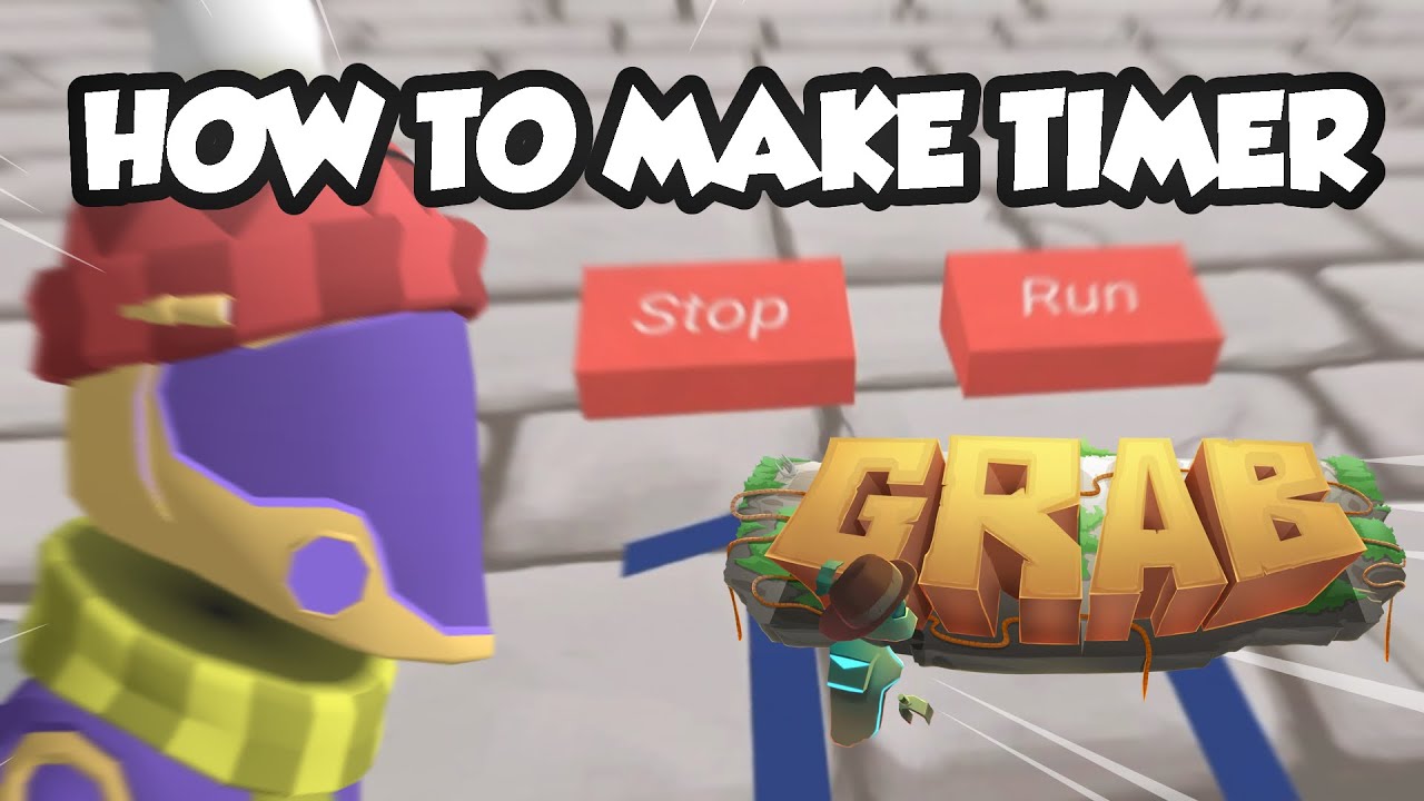 How to make Timer with Code🧑‍💻 | GRAB VR