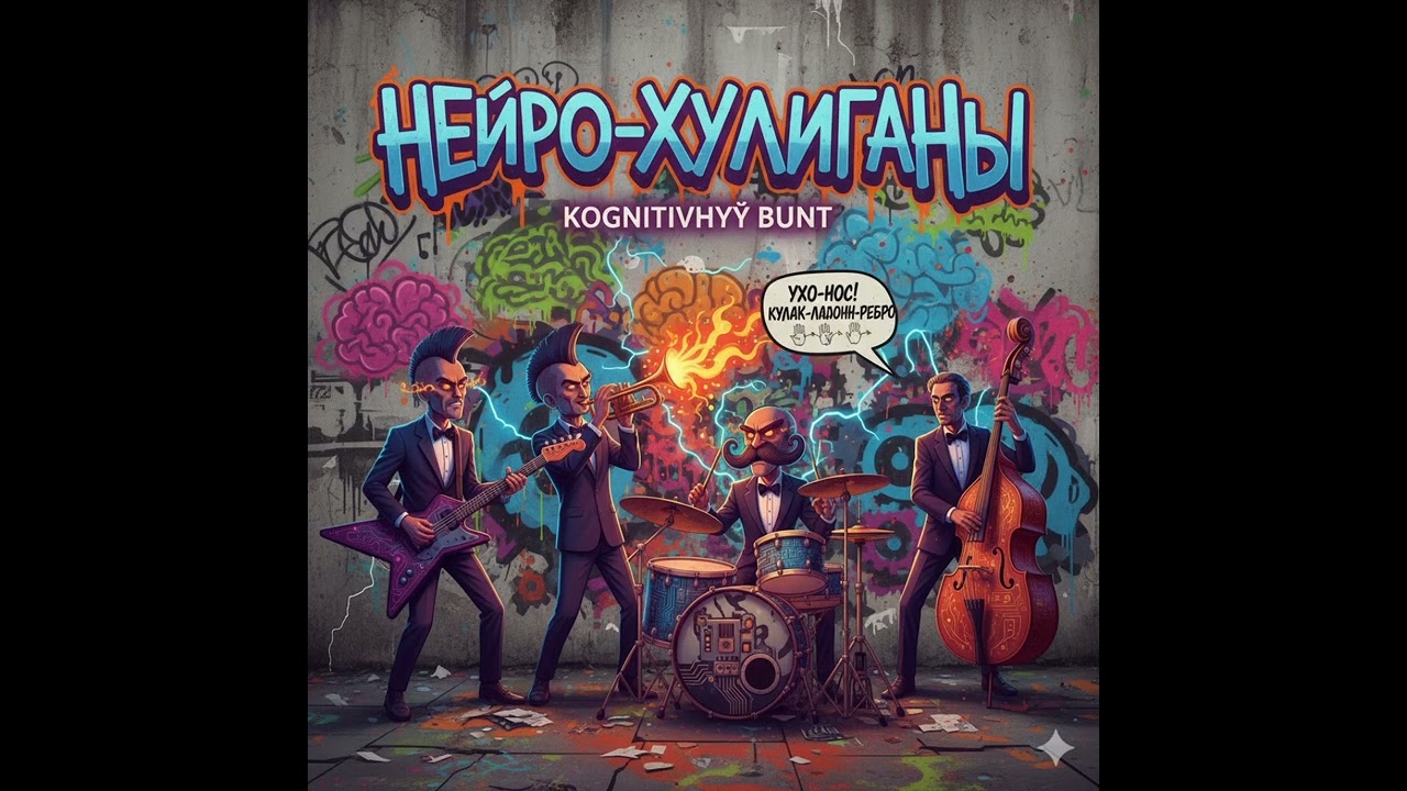 Нейро-Хулиганы &mdash; Когнитивный Бунт | Официальное видео (Ska-Punk / Balkan Jazz) 🧠🔥