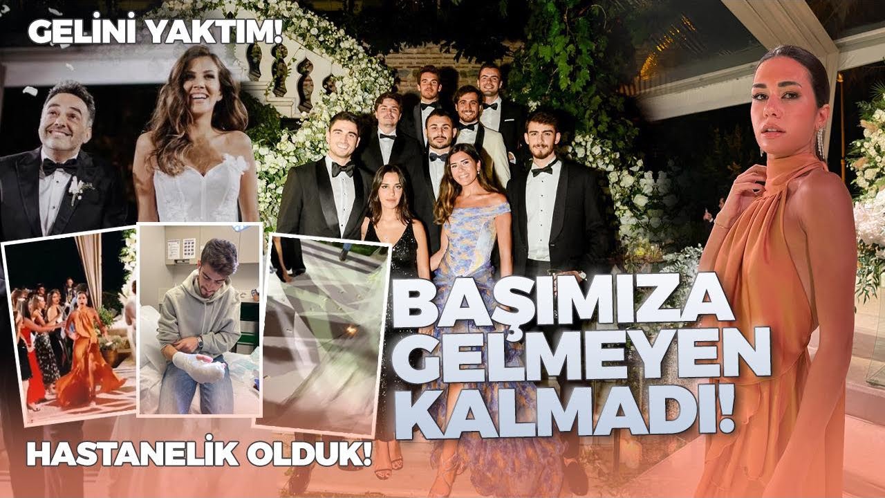 TALİHSİZ SONLAR 🥲 Düğünde Gelini Yaktım… Hastanelik Olduk | Neler yaşadık? VLOG