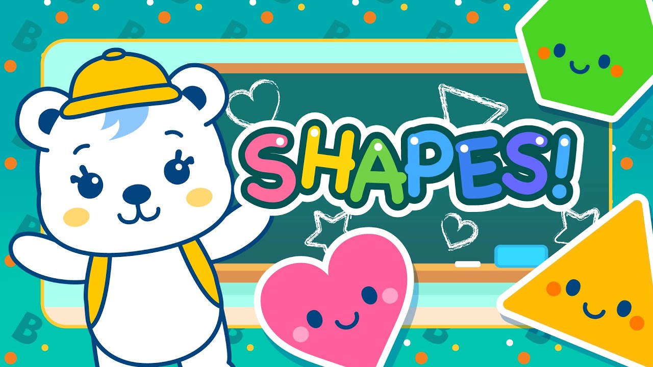Learn Words - Vocabulary - Shapes - Baby - Kids TV - Buniverse