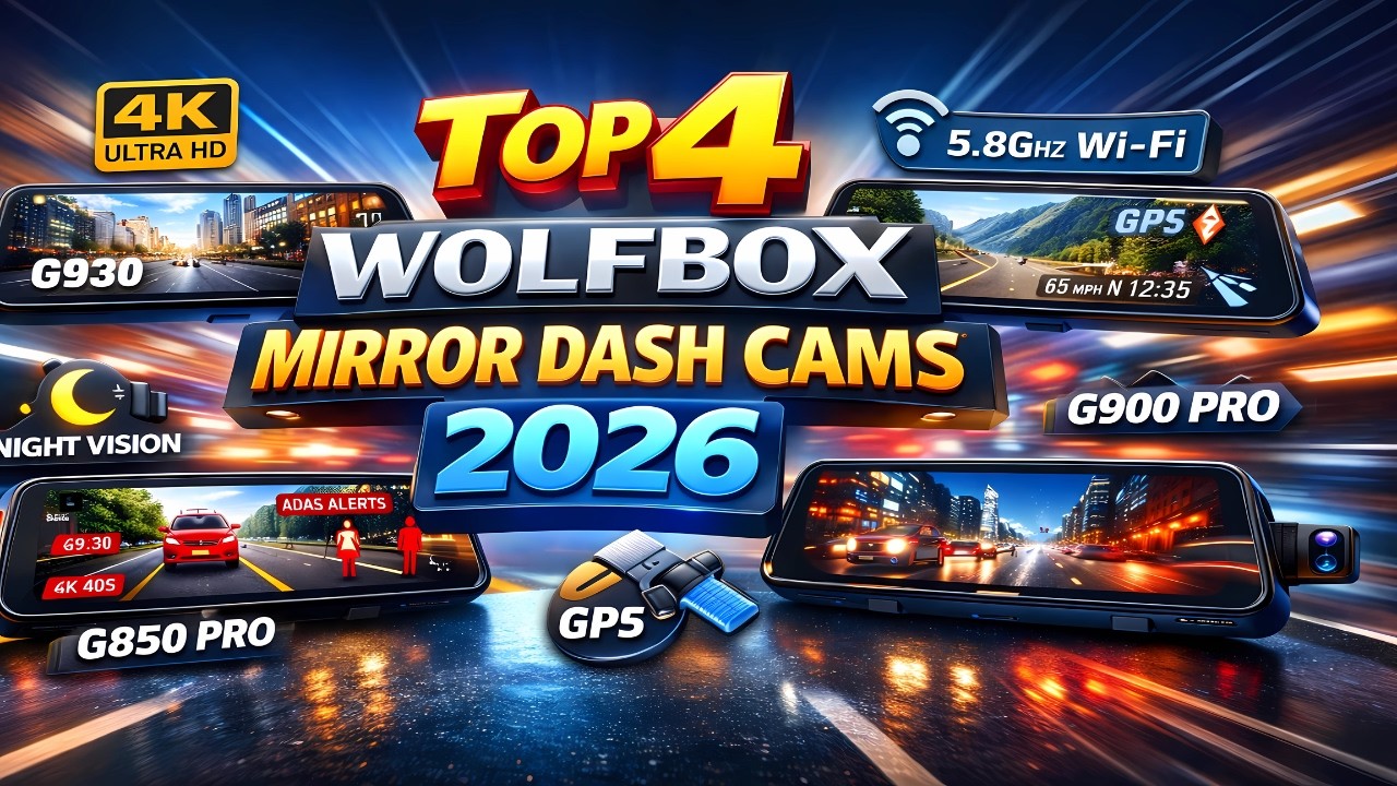 Лучшие видеорегистраторы WOLFBOX в зеркальном исполнении на 2026 год &ndash; G930 против G840S против G...