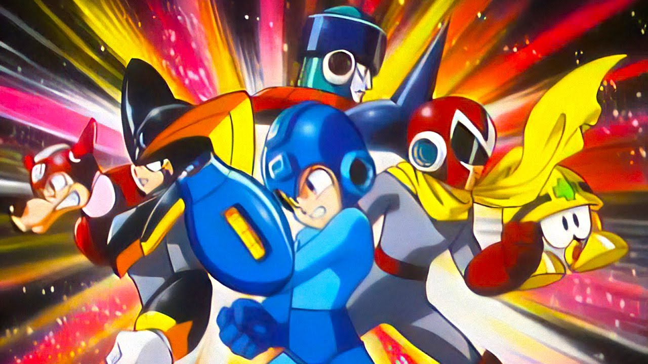 Mega Man 8 - Intro (AI Upscaled) [PlayStation - 1997]