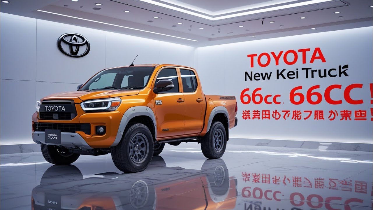 【衝撃】トヨタ新型軽トラック完全公開！660ccターボディーゼル搭載で軽自動車の常識が変わる🚀 | The Motor Vault