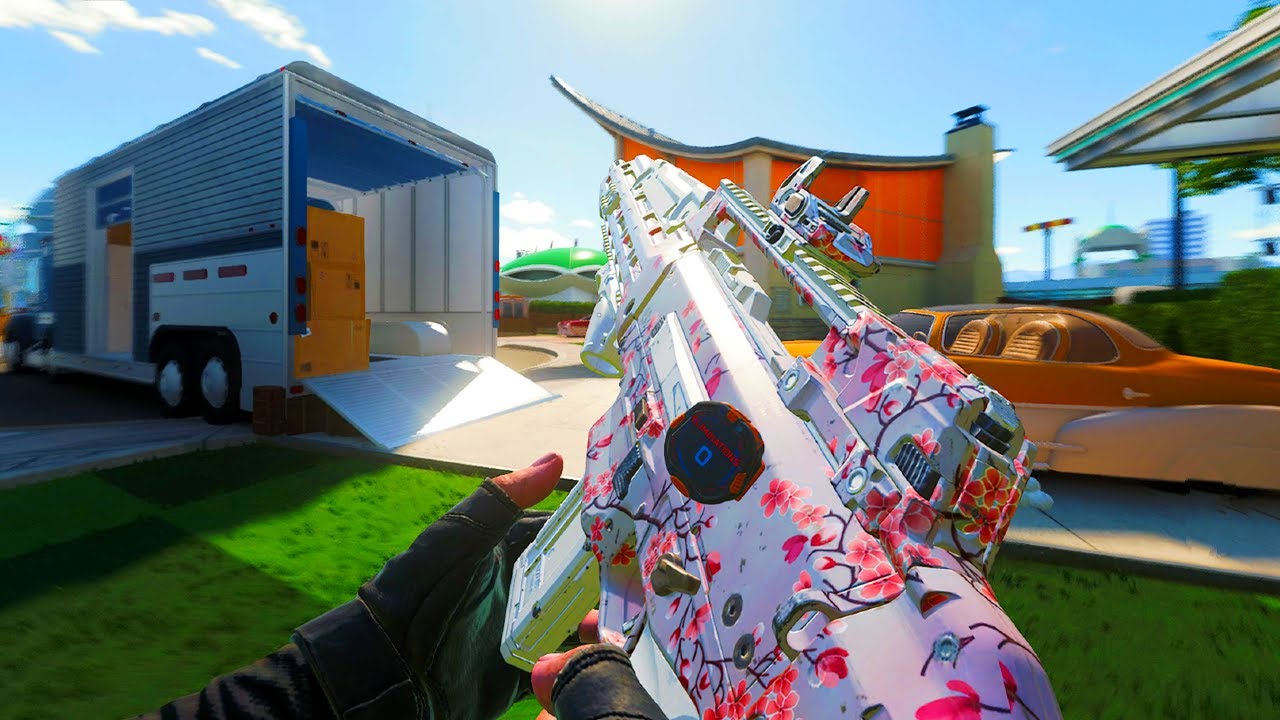 Call of Duty: Black Ops 7 Multiplayer Gameplay Cherry Blossom Camo [4K]