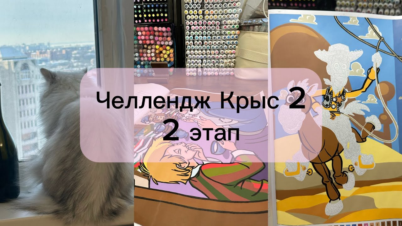 Челлендж КРЫС 2 - Город любви | 2 этап