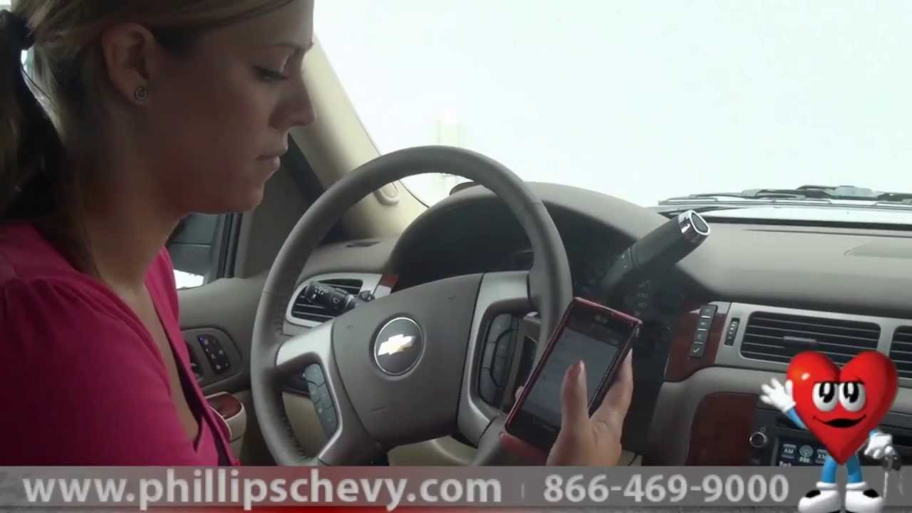 Phillips Chevrolet - 2014 Chevy Tahoe Pairing Phone - Chicago New Car Dealer