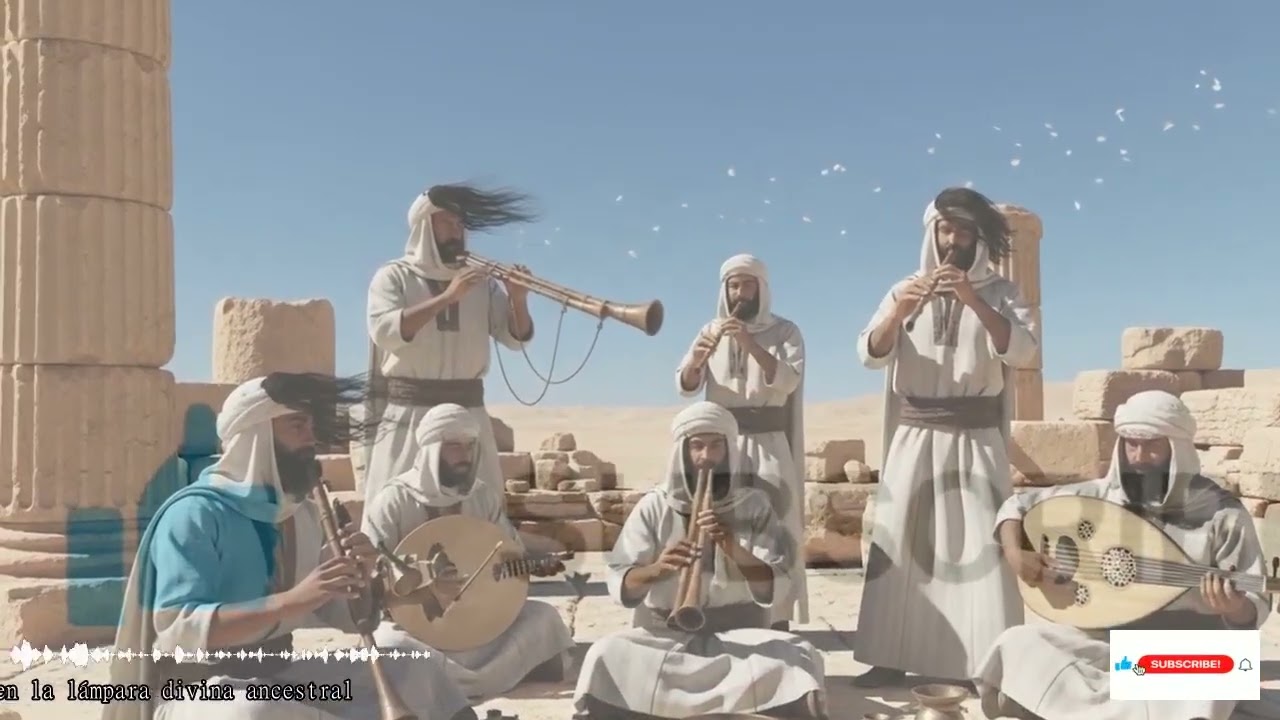 En Jerusalén Sagrada Se Elevan Shofar Cánticos Hebreos E Instrumentos En Espíritu De Adoración