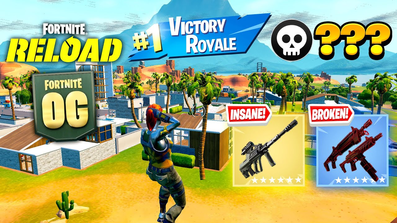 OG Fortnite Reload | High Kill Gameplay | Keyboard & Mouse