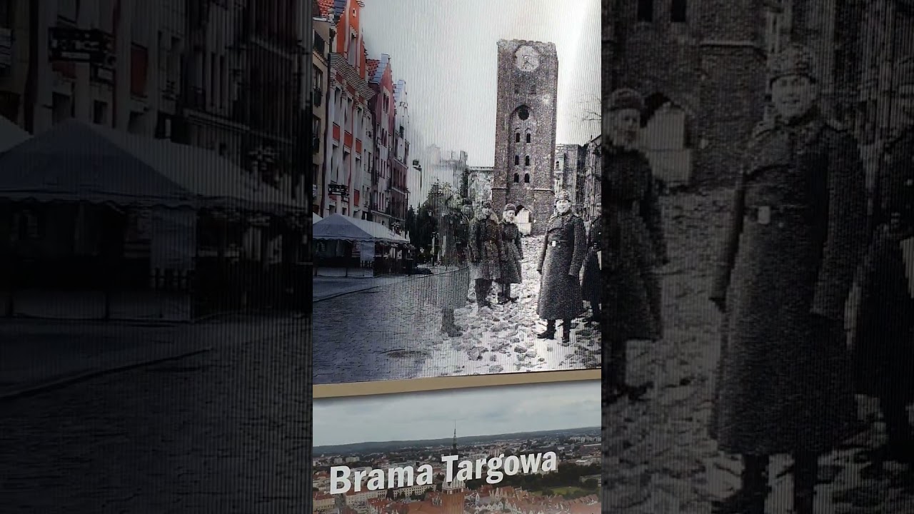 Elbing 1945 Elbląg 2022. Projekt por&oacute;wnania