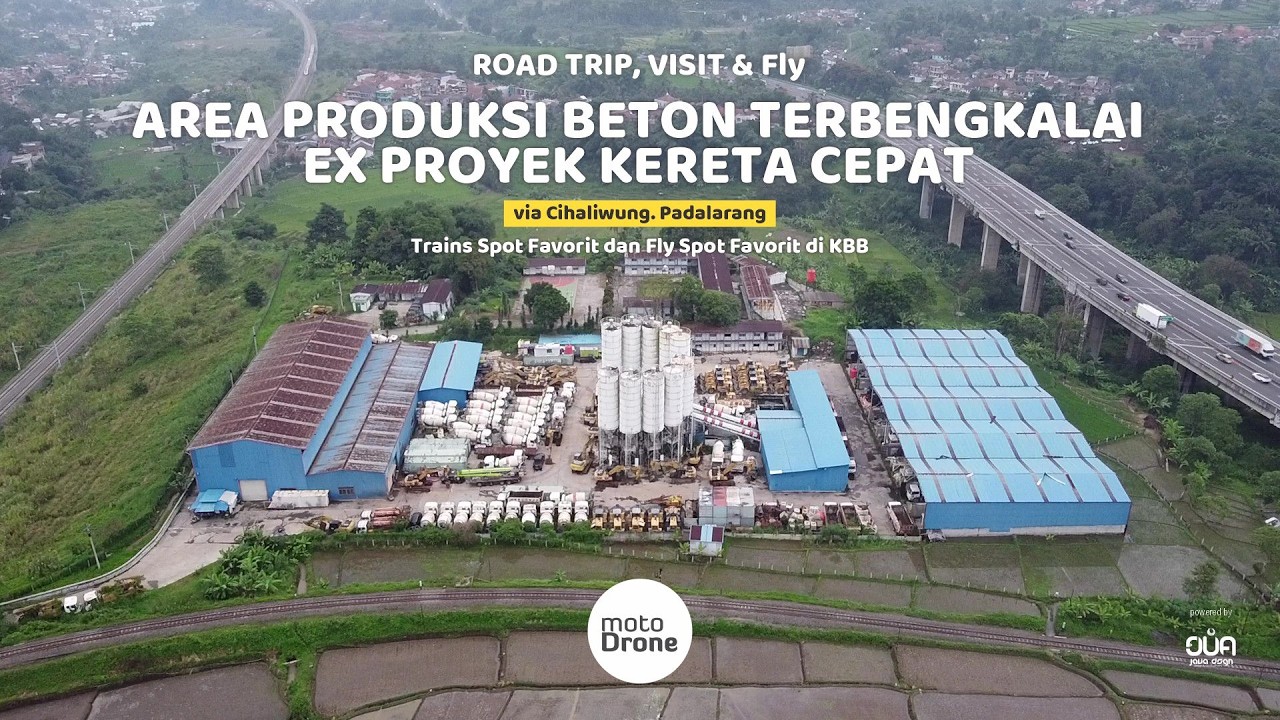 EP 8 ROAD TRIP TO EX PROYEK KERETA CEPAT YANG TERBENGKALAI DI PADALARANG | BATCHING PLANT KCIC