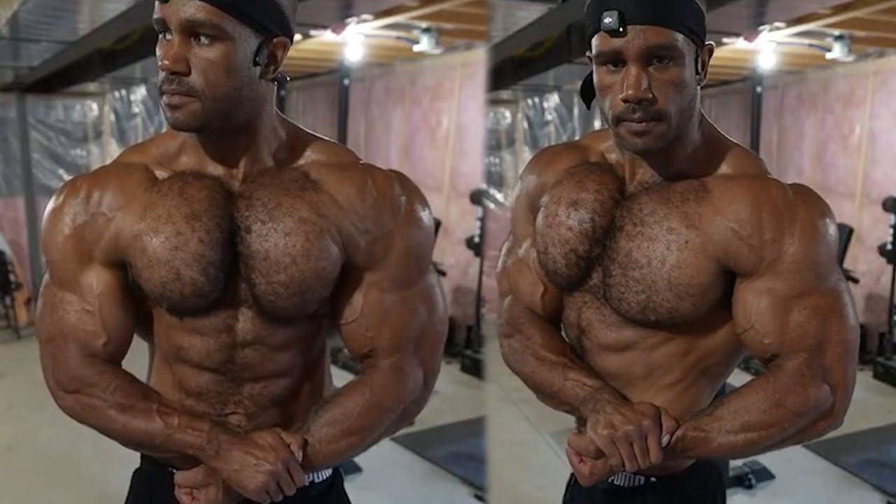 Vegan Gigachad Trains Chest, Shoulders and Tris on Trenboloni
