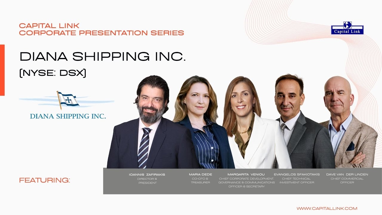 Capital Link 2026 Corporate Presentation Series - Diana Shipping, Inc.
