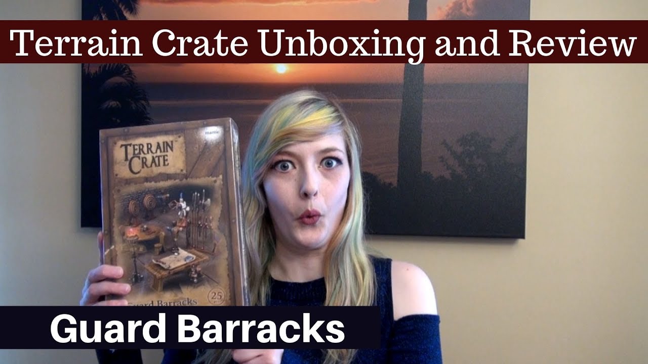 Terrain Crate Series: Guard Barracks Unboxing and Review
