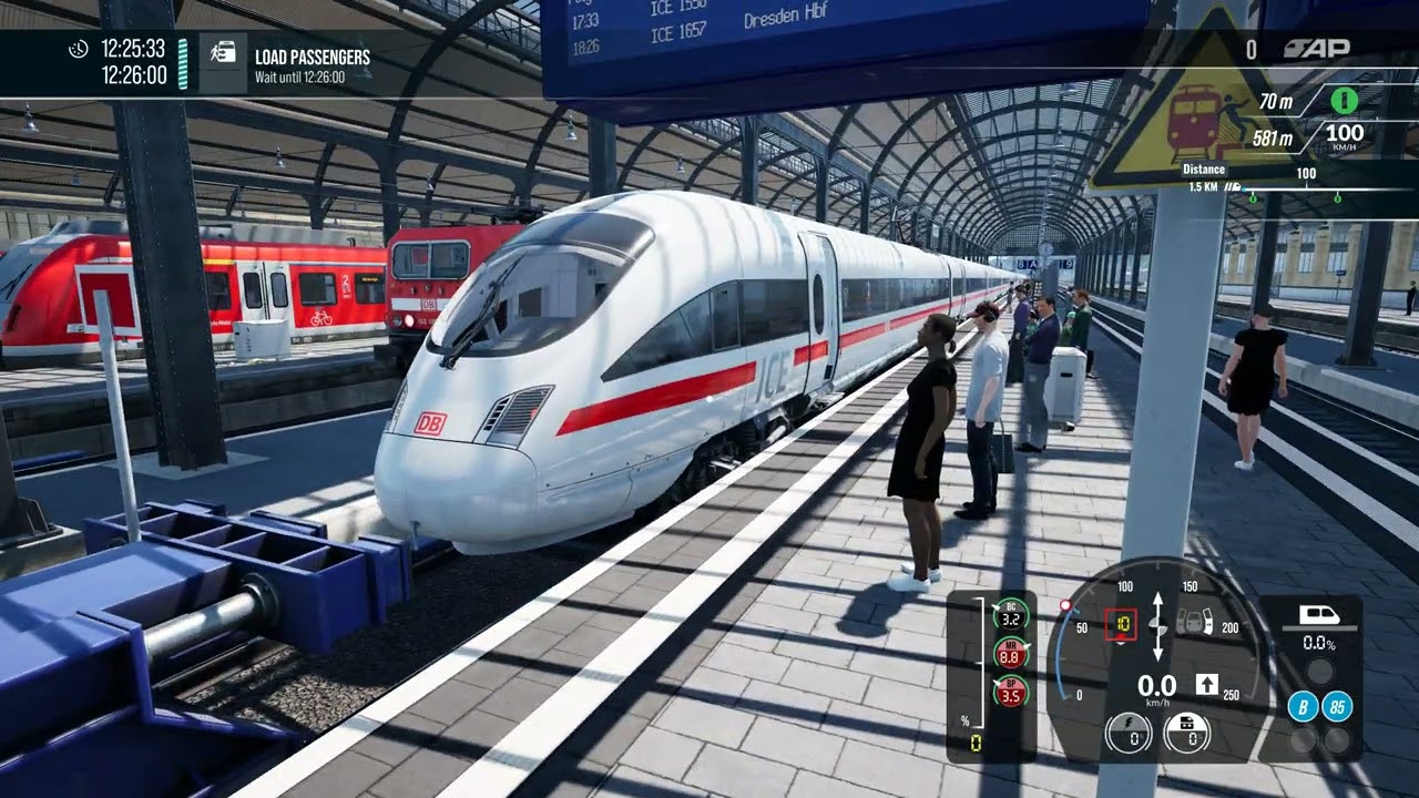 Train Sim World 5. Frankfurt S-Bahn: Wiesbaden HBF-Frankfurt Main HBF. BR411 DB.