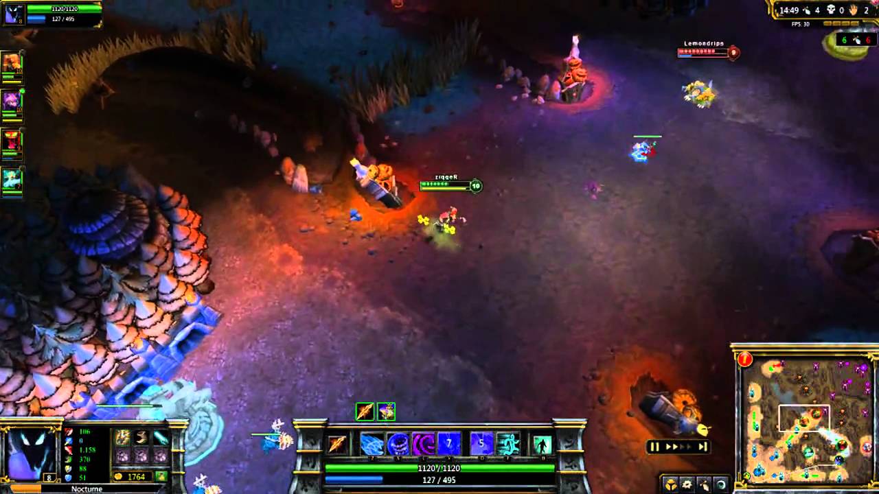 [2011.4.6] League of Legends - Nocturne (Kuriii) - Part 2
