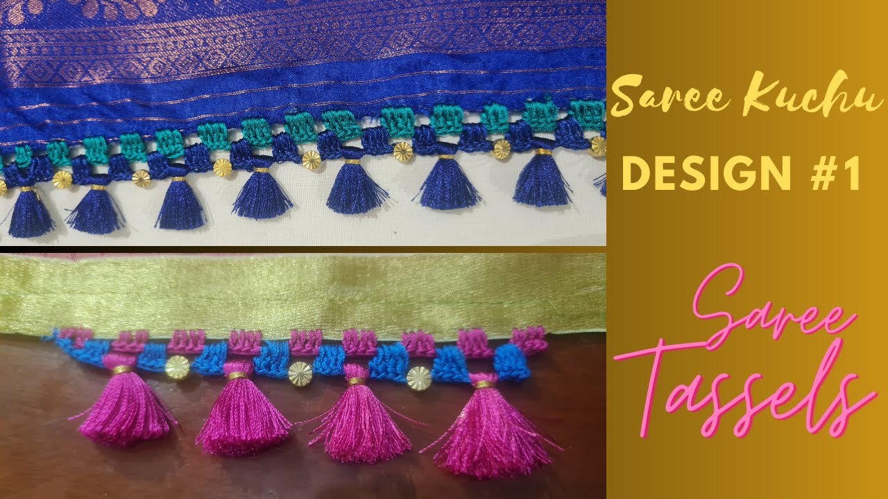 Saree kuchu for beginners | design # 1 | Saree Tassels New Designs | ಸೀರೆ ಕುಚ್ಚು