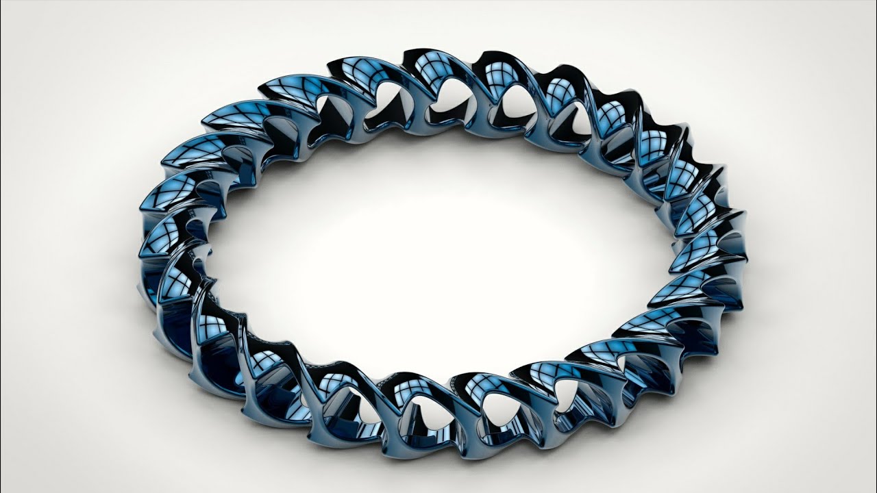 How to make 'Spooky Bangle' in Solidworks 2016