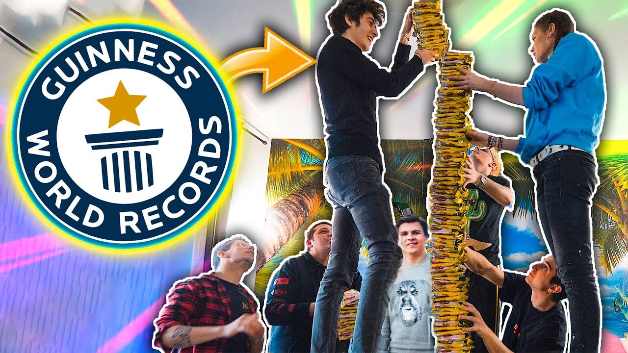 UNA TORRE DA GUINNESS WORLD RECORD!! MATES, SABRI, FAVIJ E KLAUS!
