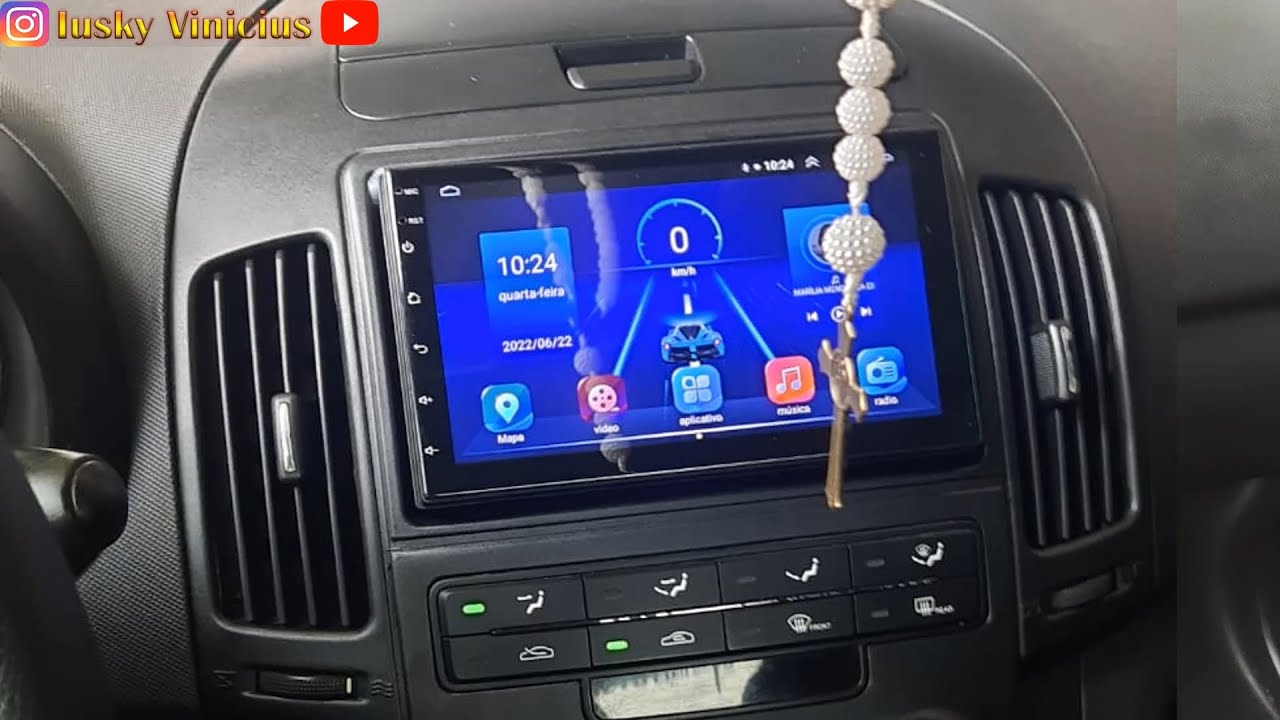 HYUNDAI I30 G1 - INSTALAR CENTRAL MULTIMÍDIA ANDROID 2 DIN FÁCIL - PARTE 1