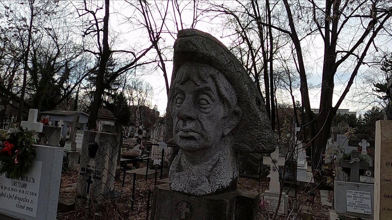 Am facut vlog in Cimitir!! Cimitirul Bellu, aleea actorilor, artistilor si celebritatilor! 2,7k.