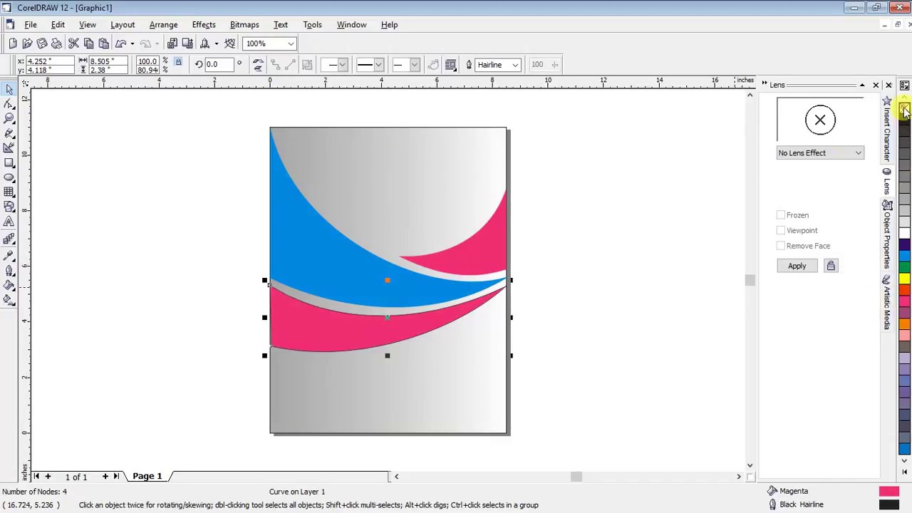 How to make book cover page in corel draw12