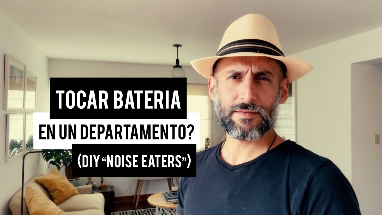 ¿Tocar batería en un departamento? (DIY 