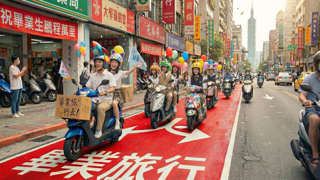 你的畢旅去哪裡玩？