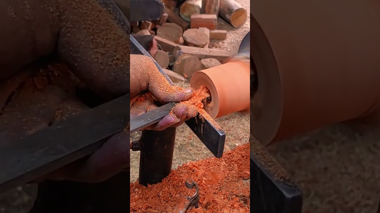 Woodturning - Look What Was Hiding Inside This Chunk Of Wood !!