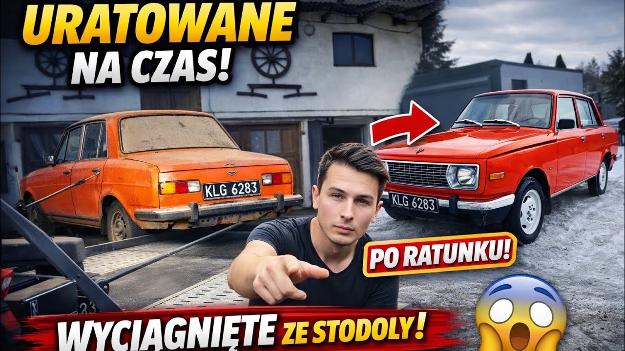 Stary grat z epoki PRL wraca do życia!MOCNA PRZEMIANA! Wartburg 353W Misja ratunkowa klasyka z 1983r