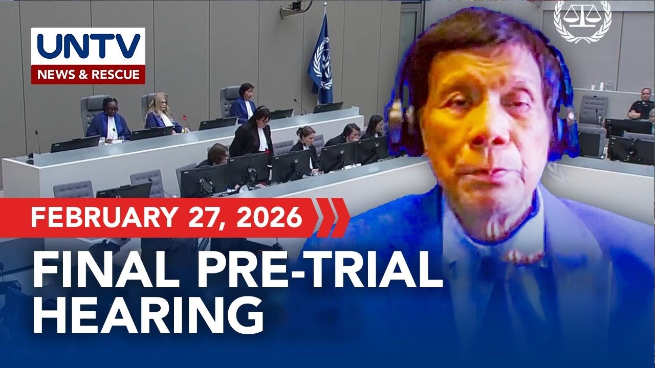 International Criminal Court resumes Confirmation of Charges for Former Pres Duterte I Feb. 27, 2026