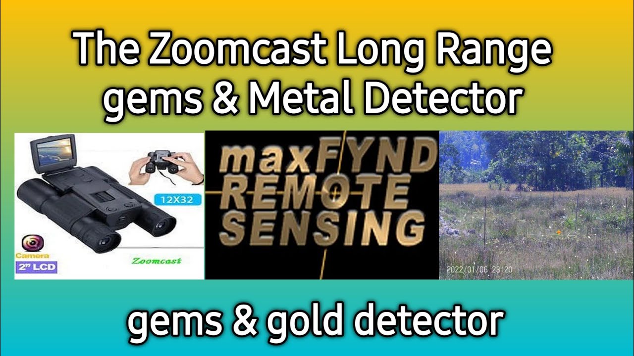 zoomcast long range metal detector
